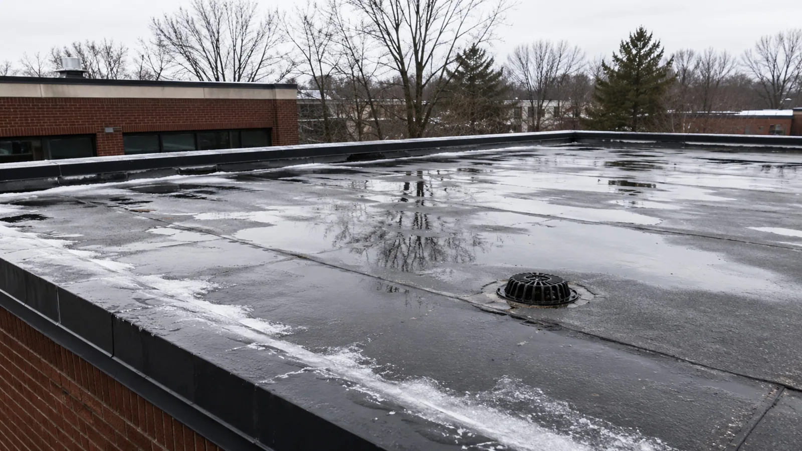 Ponding Water Roof Repair